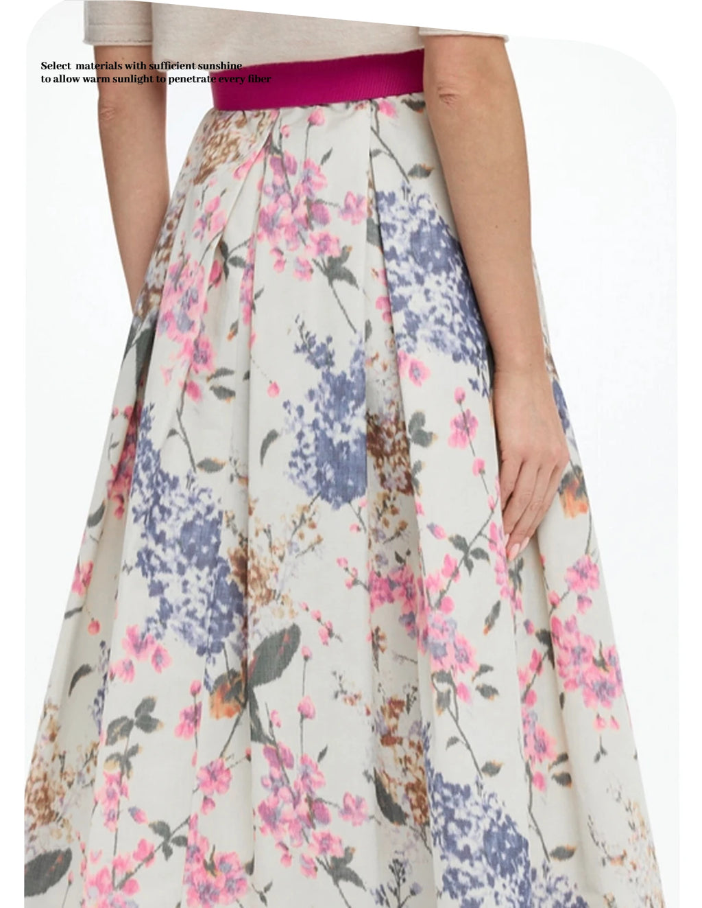 CHCH Women Long Skirts Fashion Women High Waist Zipper A Line Contrast Patchwork Loose Elegant Party Looks Ladies Maxi Skirt