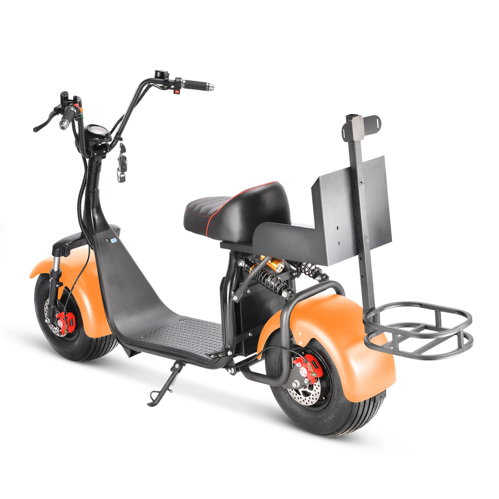 ZAIQU  Citycoco Removable Battery Electric Scooter Golf Bag 2 Wheel Fat Tire Electric Scooters Powerful Adult 1500w 2000w E Scoo