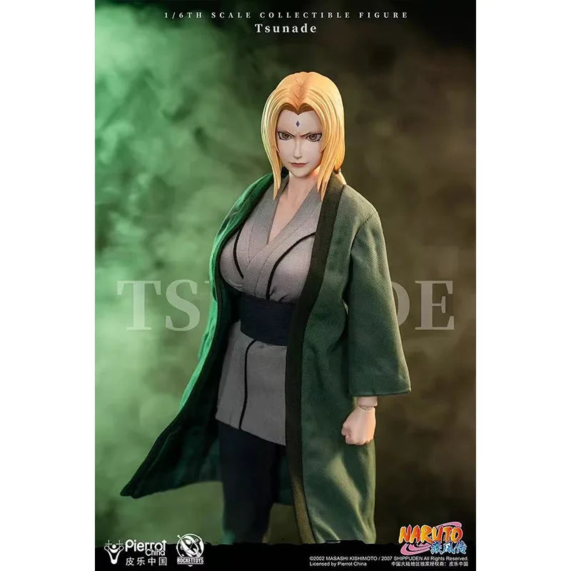 Original Rocket Toys ROC-009 1/6 Scale Naruto Tsunade In Stock Anime Action Collection Figures Model Toys