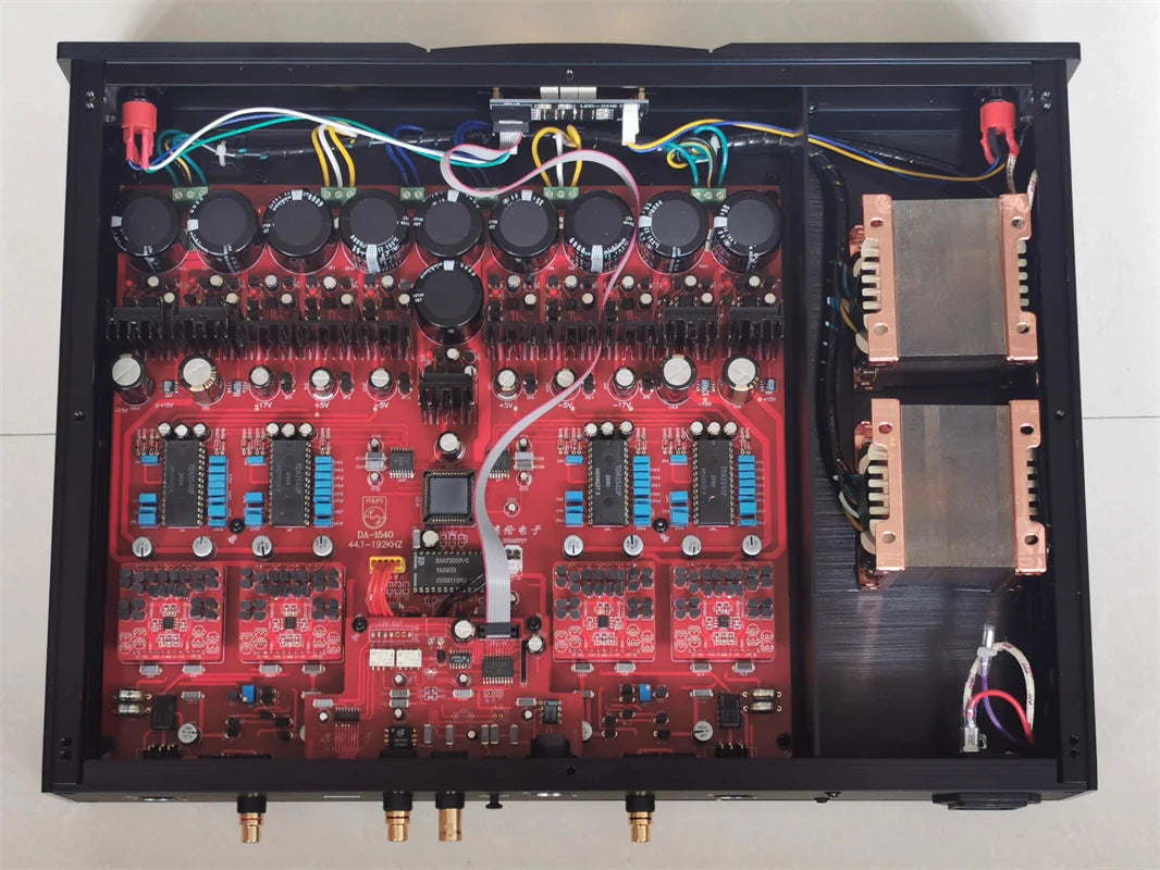 35W*2 TDA1540—XLR 2nd-PLL DAC True Balanced Output Audio Decoder PCM Support 44.1KHZ - 192KHZ/24bit AK4118 Chip RCA*2, XLR*2