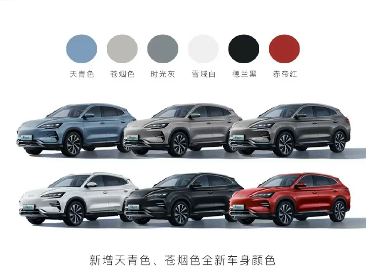 high quality In Stock Song Plus EV Champion 605KM Flagship Version good sale SUV Electric Car