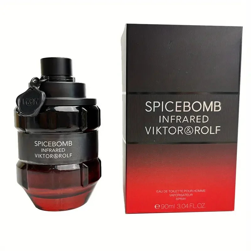 Viktor & Rolf Boom! Men's Perfume - Spicy Wood Mixed With Amber and Vanilla, 3.4 Ounces, Lasting Fragrance, High-quality Men's