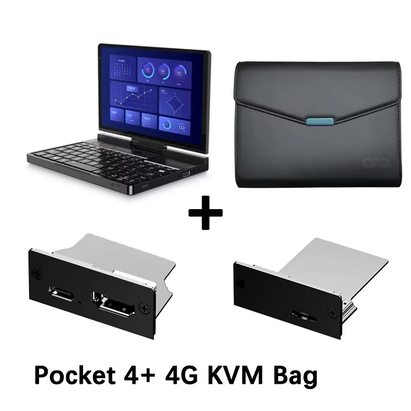 2025 NEW Original GPD Pocket 4 Laptop AMD AI 9 HX 370 32GB DDR5 2TB NVMe 8.8-inch Mini Portable Gaming Notebook Office Study PC