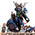 Naruto Shippuden Anime Figures Hatake Kakashi GK Oversize Model 36cm Action Figure Statue PVC Figurine Figma Collectible Toys