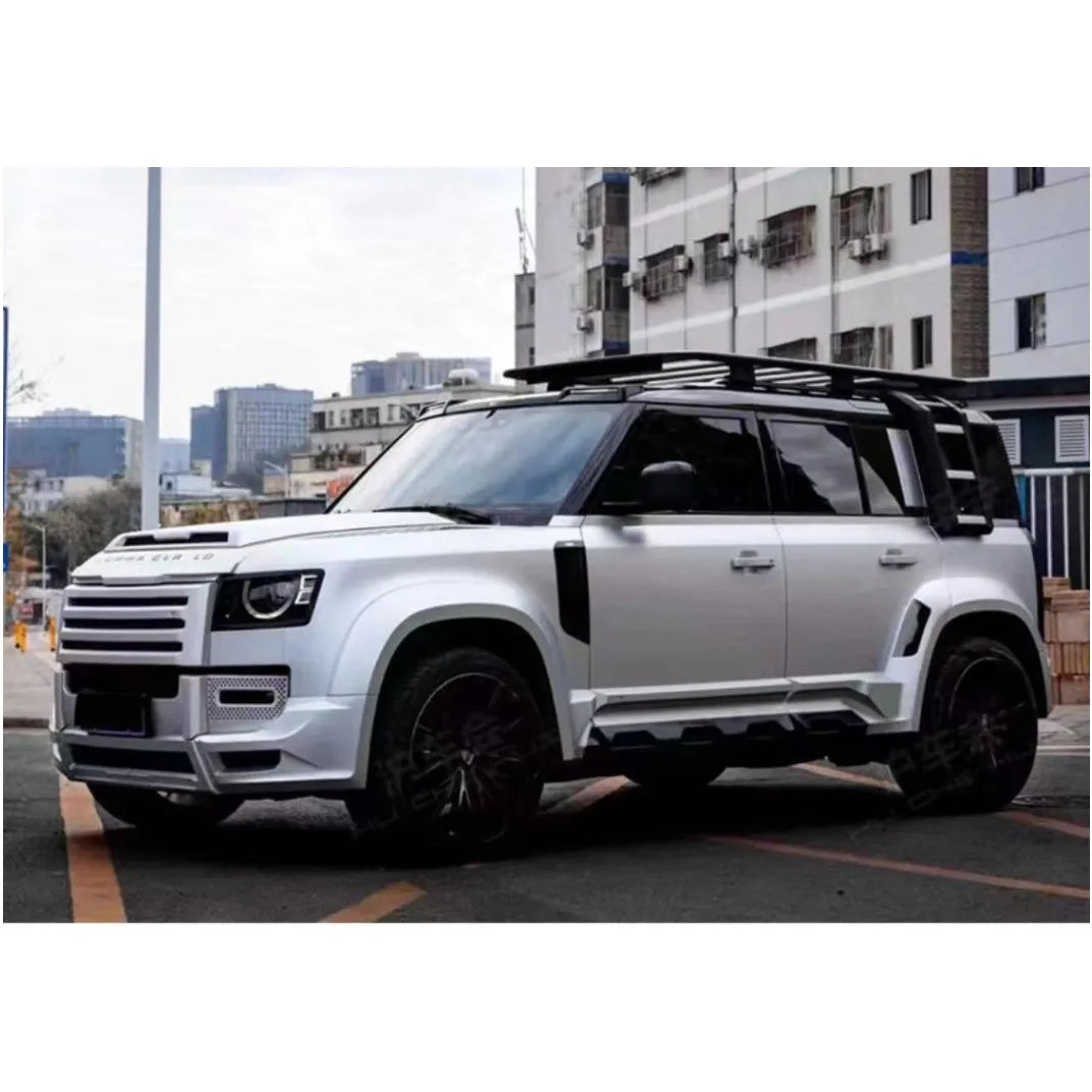 Quality Body Kit with CH Material for Land Rover Defender  L663 to Lumma Style Include Front Rear Bumper Grille Side Skirt