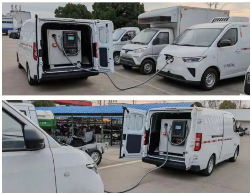 Customized Movable Battery Energy Storage Portable EV Charger with DC Output for Road Rescue Applications