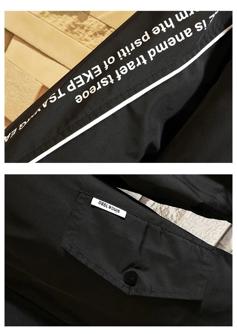Tomorrow's Ark Game Doctor Blade Nearby Windbreaker Anime Mid-Length Jacket Unisex Youthful Polyester Fiber Zipper Closure