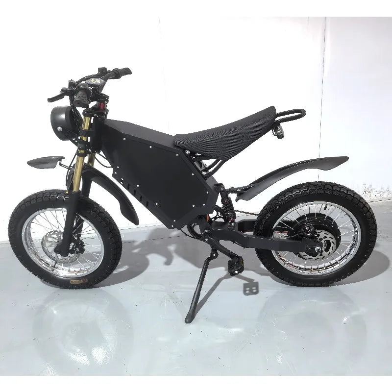 SXLL 72V 3000W 15000W 100km X20 Pedal Assisted Stealth Bomber Electric Bike Adult Powered Lithium Battery
