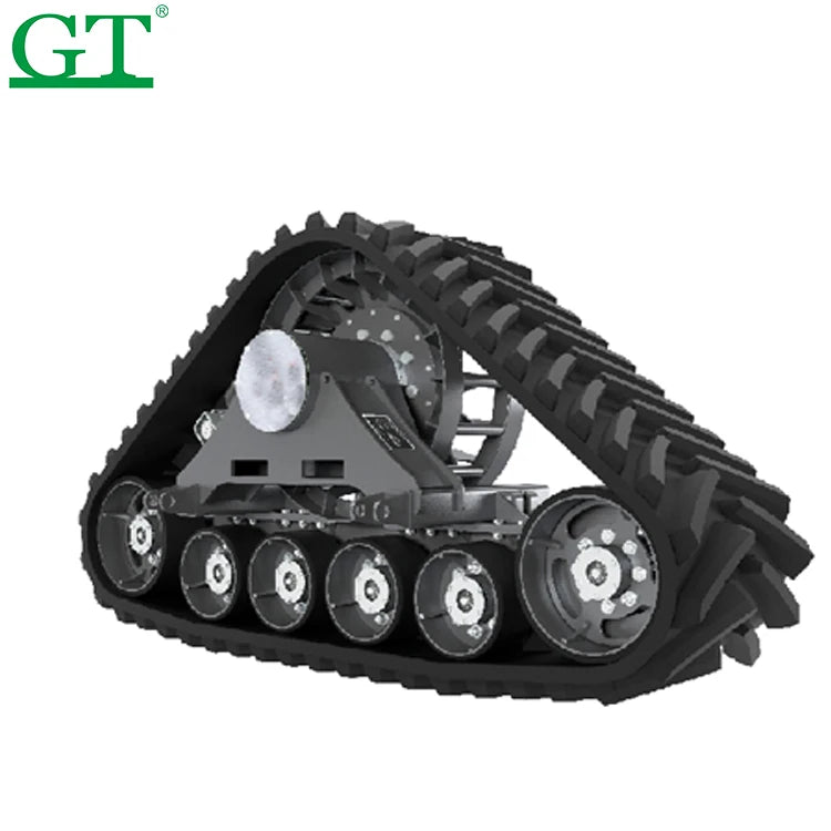Customized Rubber Track System For Tractors And Combines Conversion Track System
