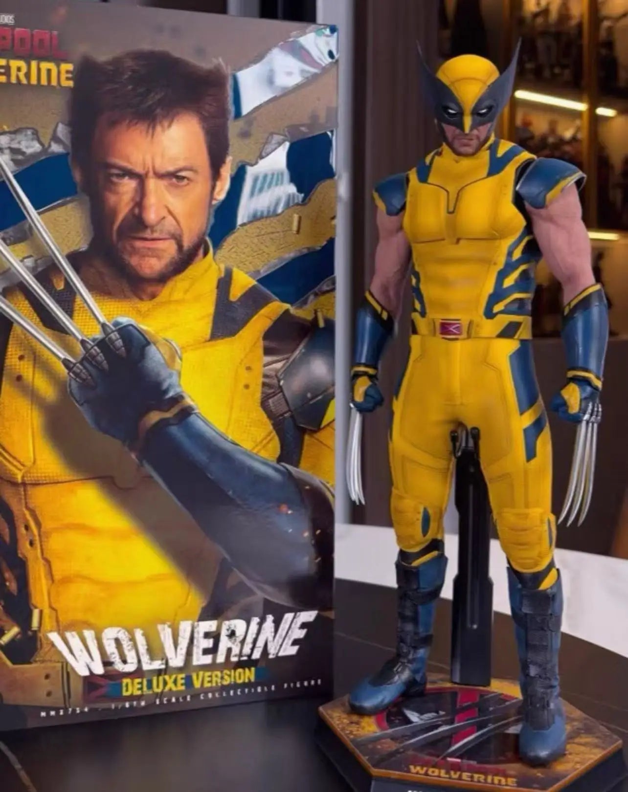 HOTTOYS HT 1/6 MMS754/753 Deadpool and Wolverine Wolverine Hugh Jackman Mobile Soldier Set Doll Stuff 【In Stock】