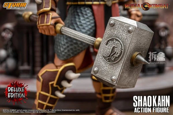 Storm Toys Genuine Mortal Kombat Series Sheeva Shao Kahn Fighting Game Collection Standard Version 1/12 Action Figures Model Toy