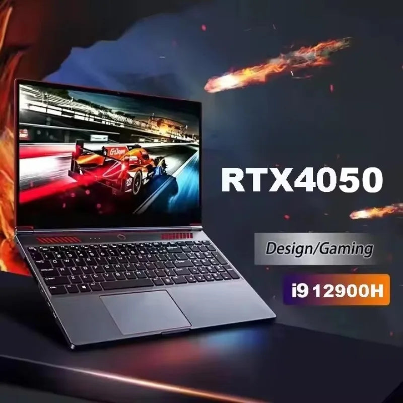 New 16.1 12900H gamer computer RTX4050 6g graphics card 12th generation 64gb 2TB business gaming laptop