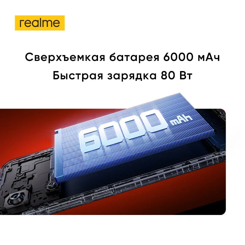 [Russian Version] realme P3 Ultra 5G Smartphone Dimensity 8350 Ultra 5G Chipset Sony 50MP OIS Camera 6000mAh Battery 80W Charge