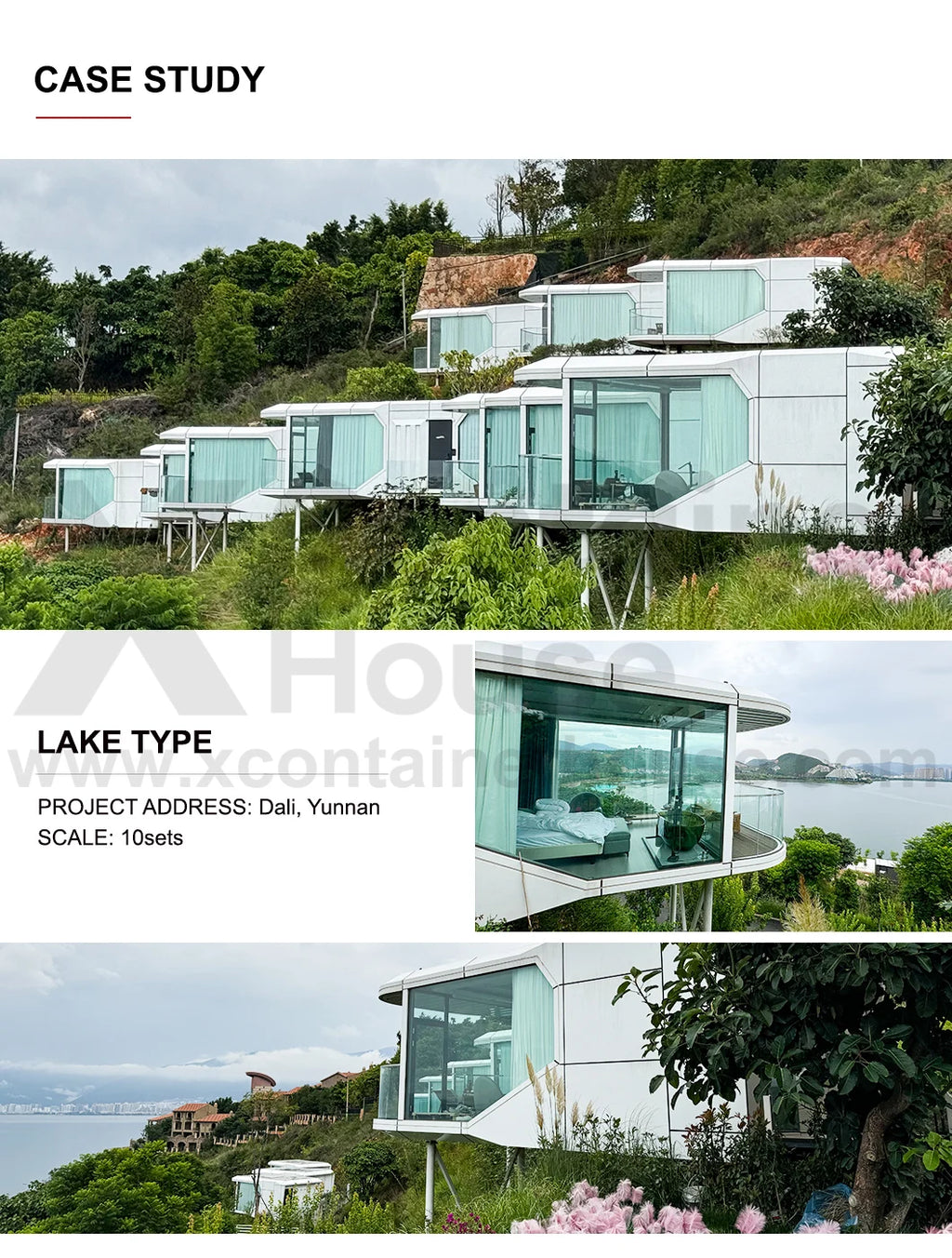 Leak Proof Luxury Prefabricated House Hot Insulation CE Approved High Quality Prefab Capsule House Space Capsule Home Modular