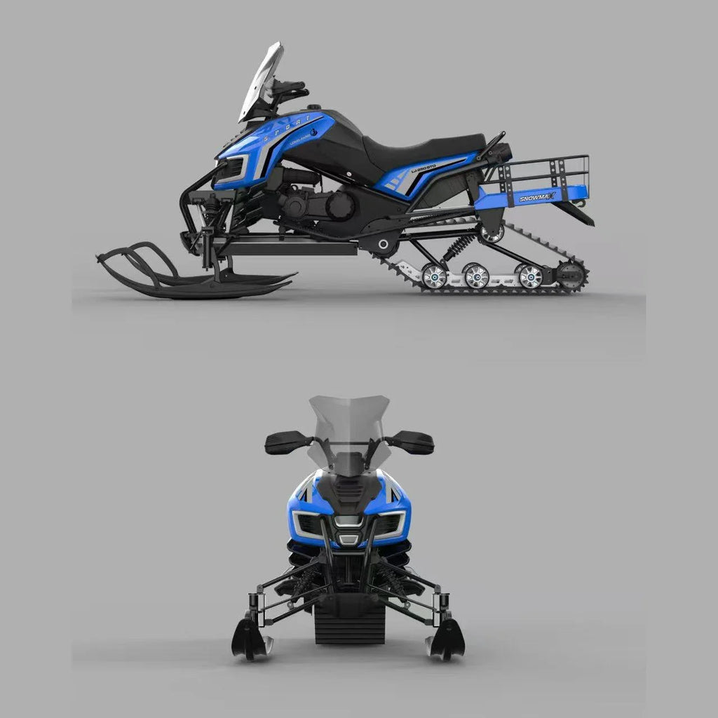 Factory Snow Wolf-XL230 Snowmobile Track Ski Resort Off-Road Vehicle Snow Sled Motorcycle For Adventure Off-Road Motorcycle