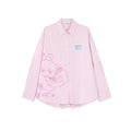 Moeyu Hatsune Miku Women Shirt Plaid Blouse Female Blouses Loose Men Woman Shirts Tops Long Sleeve Casual Vocaloid Costume