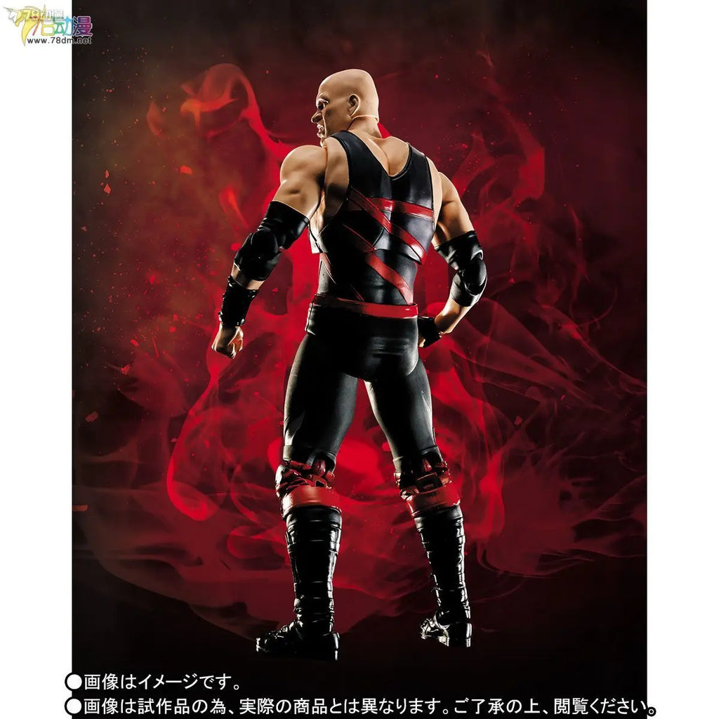 BANDAI Genuine S. H. Figuarts Series Reality Artist Series WWE Kane，Paul Levisk，Steve Austin，Dwayne Johnson Movable Model