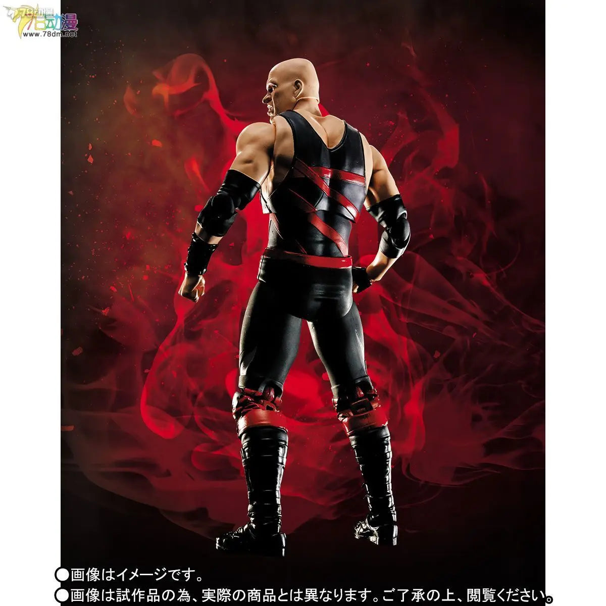 BANDAI Genuine S. H. Figuarts Series Reality Artist Series WWE Kane，Paul Levisk，Steve Austin，Dwayne Johnson Movable Model