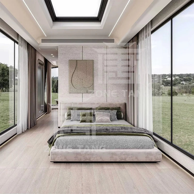 Double Wide Homes For Sale Prefabricated Homes Villa Steel Frame House Space Capsule Home Double Wide Modular Homes Glass Houses