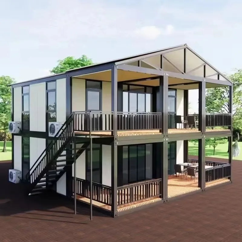 Luxury Expandable Container House 2 3 Bedroom Mobile Home for Villa Hotel