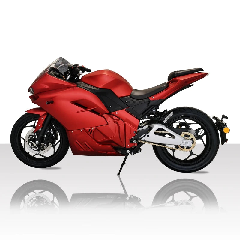 Motorcycle Large Power 4000W And 72v 120Ah Racing Sport Electric Motorcycle For Adults