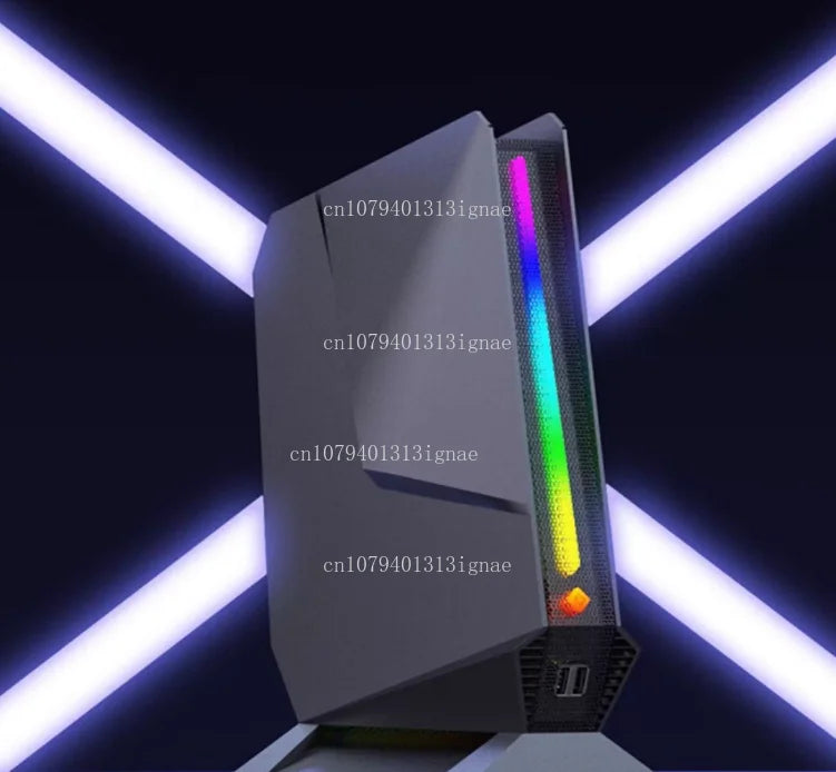 New 13th generation I9-13900H mini host RTX4060 + D5 memory unique display 8G design Game LIVE computer