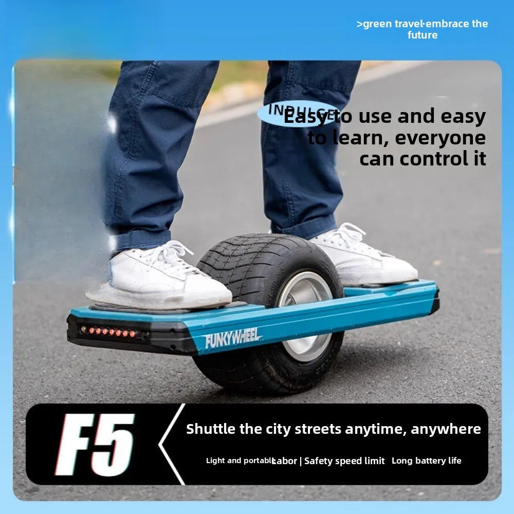 F-5 Unicycle Skateboard Adult Electric Skateboard Land Skiing Land Skateboard Transportation Artifact Beginner