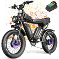 RIDSTAR PRO30 4000W Electric Bike for Adults 33MPH 48V 40AH 20x4" Fat Tire Dirt Bike Shimano 7-Speed E-Bike Commuter Motorcycle