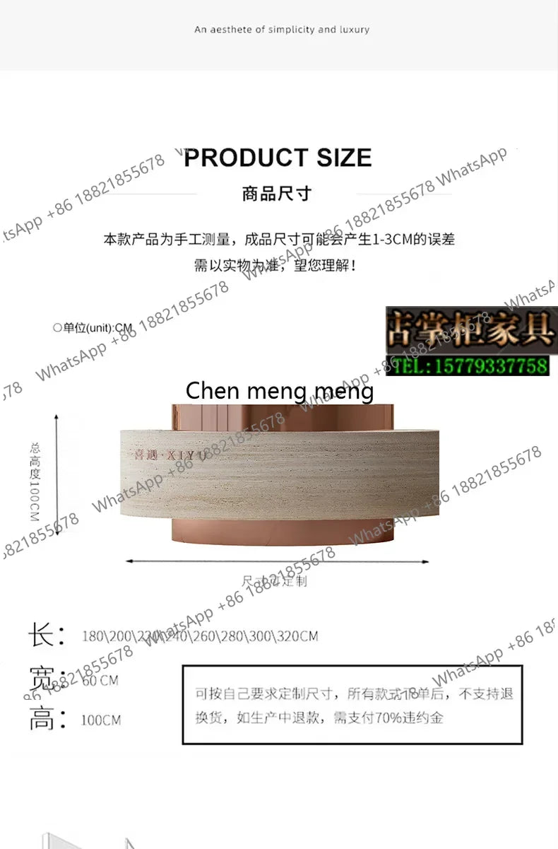 modern company front desk reception desk beauty salon training institution luxury bar counter women's clothing store checkout