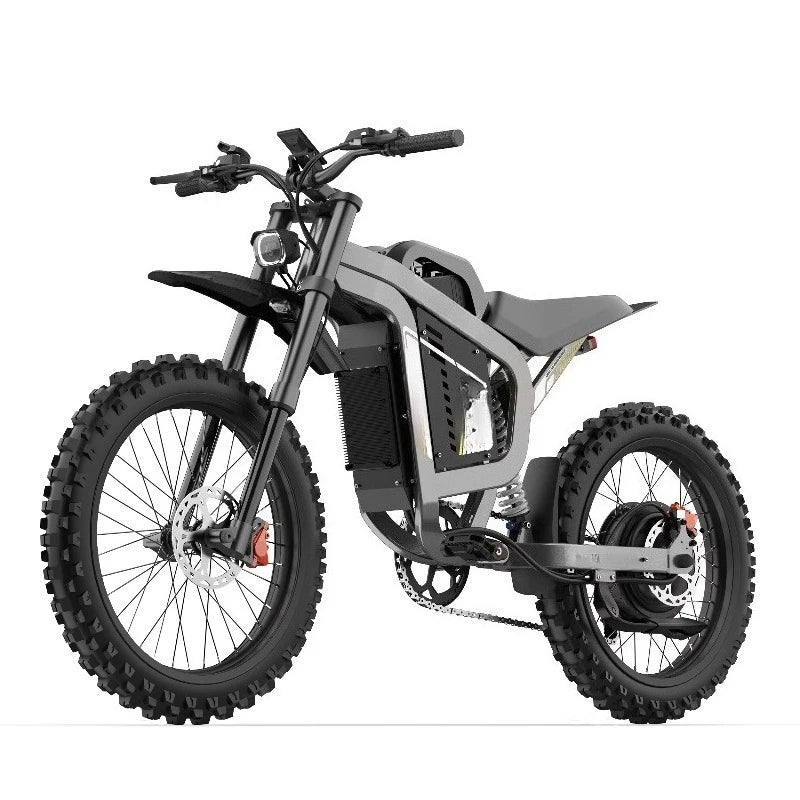 SXLL 6000W electric 72v racing motorcycle, sturdy hydraulic brakes, with auxiliary mode, long-distance off-road motorcycle, brus