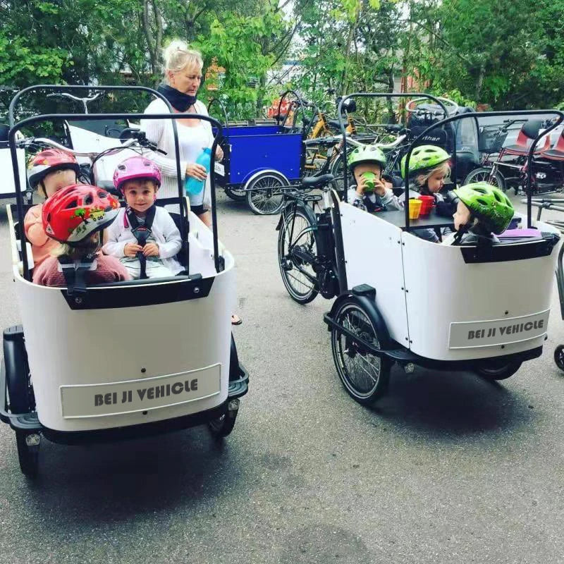 Denmark Design Three Wheel Electric Twin 3 In 1 Baby Pram Stroller