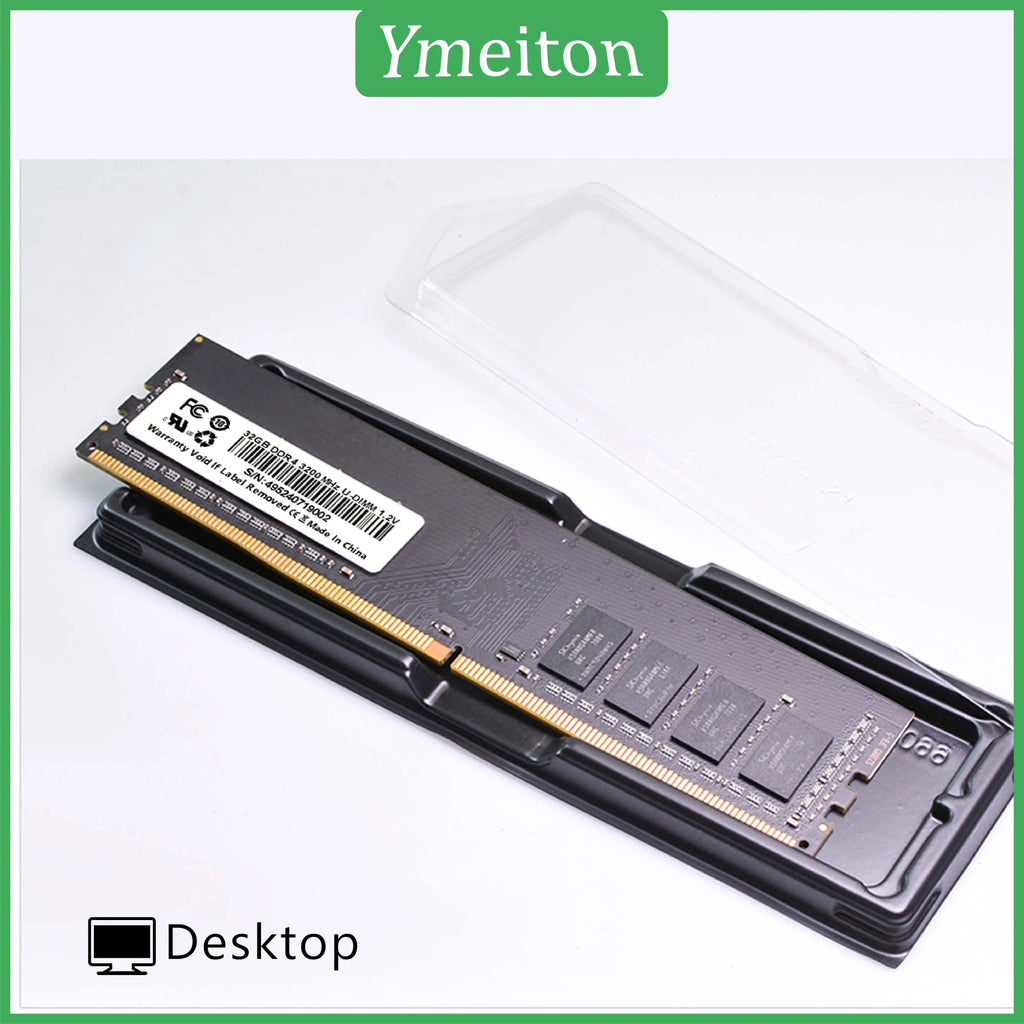 Ymeiton PC DDR4 Desktop memory cards memoriam 2400MHz 2666MHz 4GB 8GB 16GB 32GB U-DIMM RAM 288pin Desktop memory wholesale