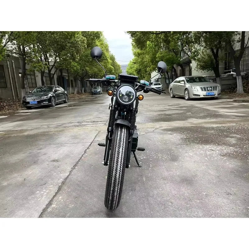 Luyuan The Latest New Energy Lithium Battery High Speed New Arrival Good Quality Fashion Model Retro Electric Motorcycle 2000W