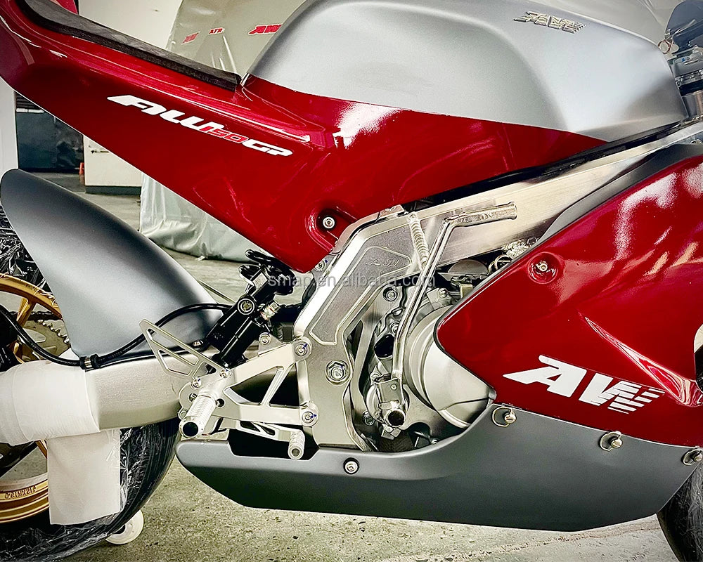 ForNew Arrival High-Speed Racing Motorcycle MINI Gp 150CC Front Rear Disc Brake Air Cooled Engine 110kmh Max SpeedGasoline Scoot