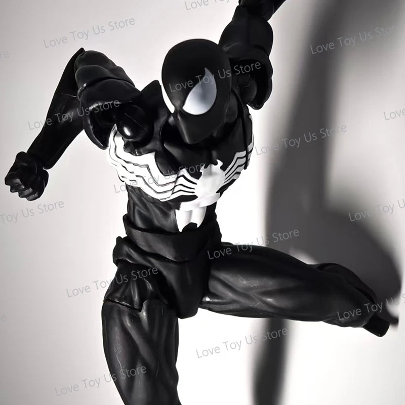 Original Mess Toys Spider Man Symbiote Spiderman Messtoys Black Suit Neighbor Scarlet Spider Anime Action Figure Gifts Toys
