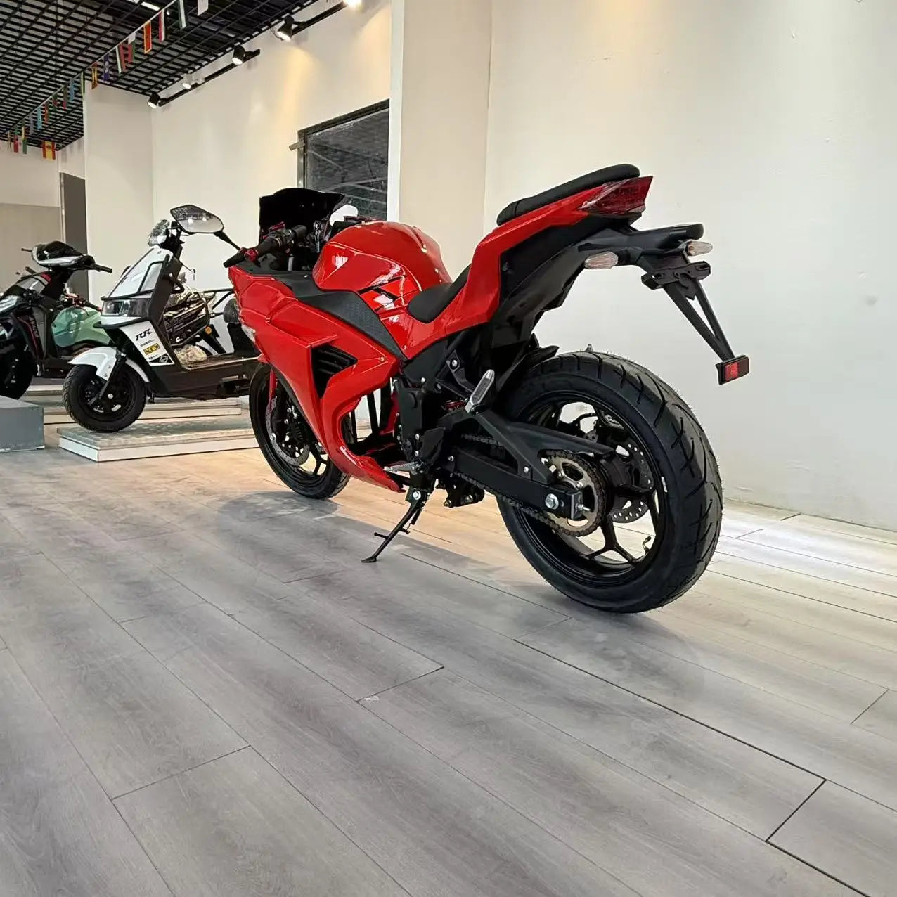 3000W-8000W Power Electric Racing Motorcycles for Adults with Lithium Battery and Mid Drive Motor Excellent Value