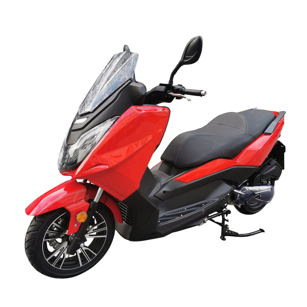 High Quality Assurance 150CC 180CC T10 With Side Box Street Legal Scooter Gas Racing Motorcycle