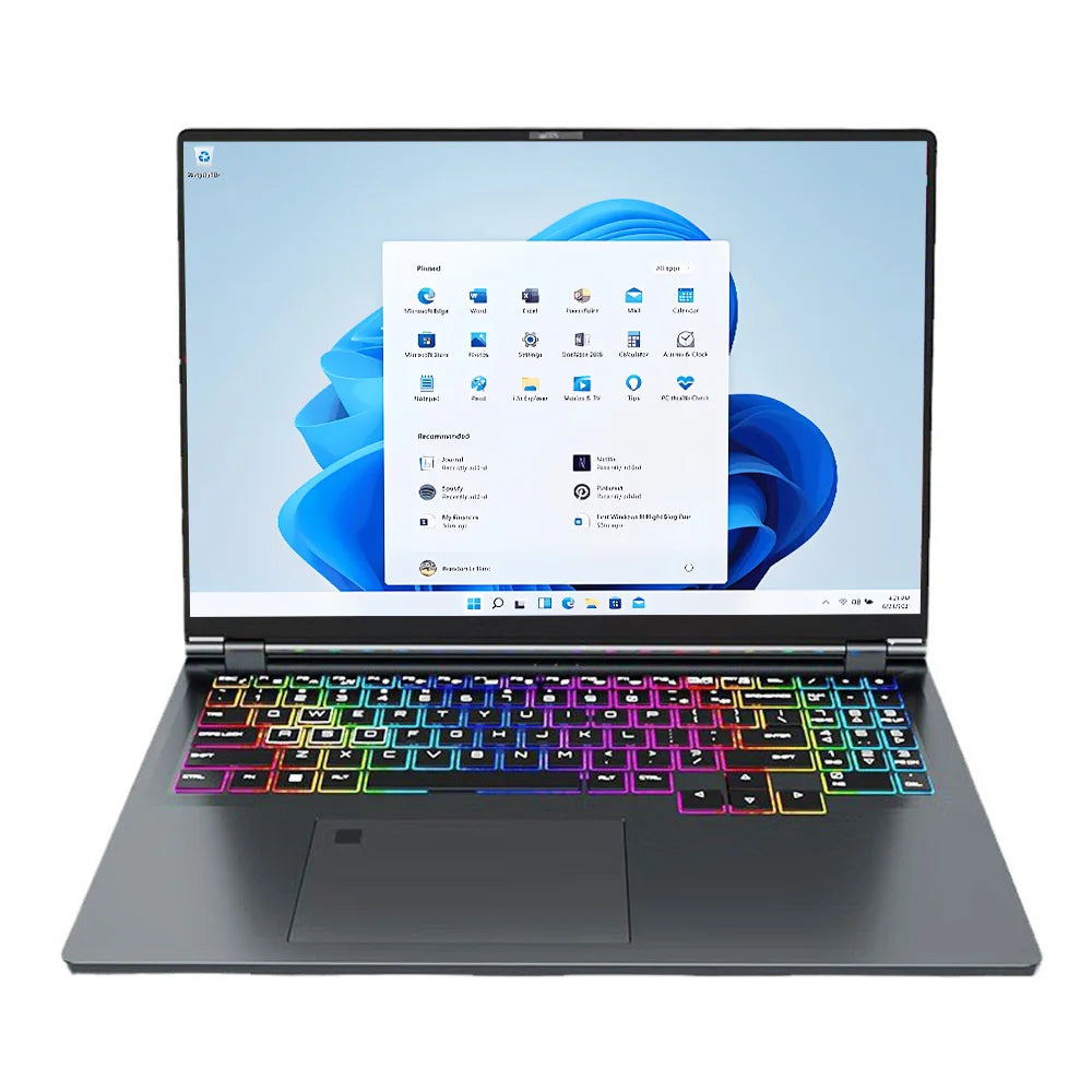 Hot Sales Brand New 16 Inch I9 12900H 14 Core RTX4060 8G Graphics Card Ultrabook Rj45 Gaming Aluminum Laptops