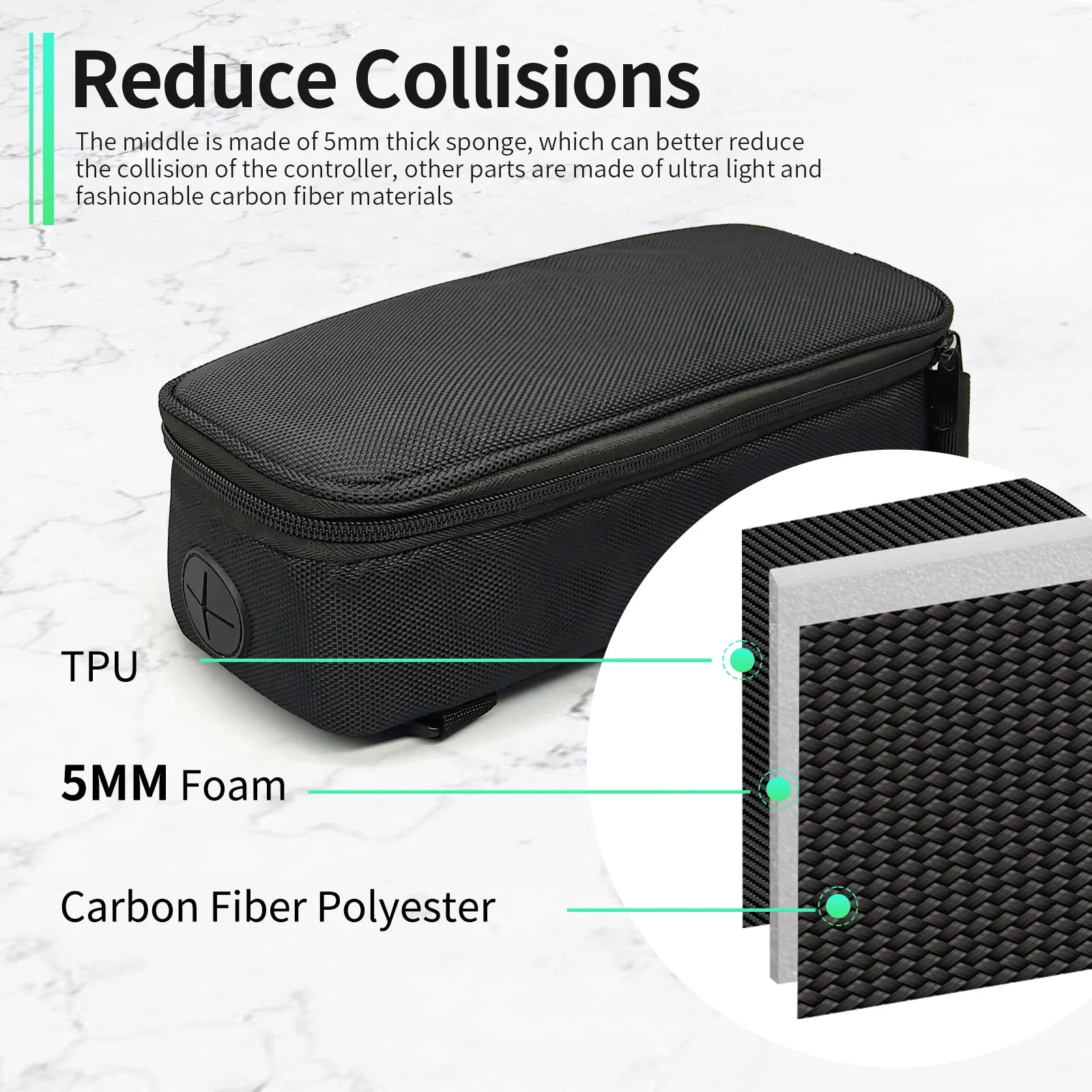 Electric bicycle large capacity waterproof controller bag/pouch, Ebike conversion kit parts controller waterproof storage bag