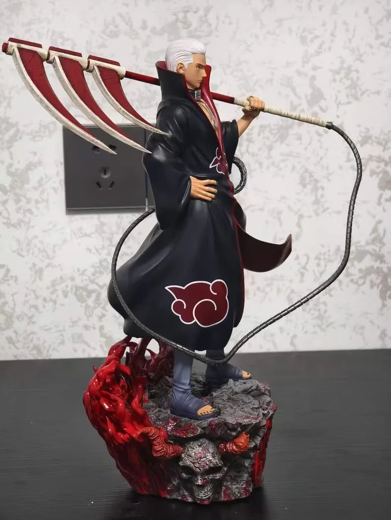1/6 Naruto Kakuzu Hidan Akatsuki Undead Duo Anime Figure Resin Model Peripheral Statue Decorate Ornaments Birthday Gift Toys Kid