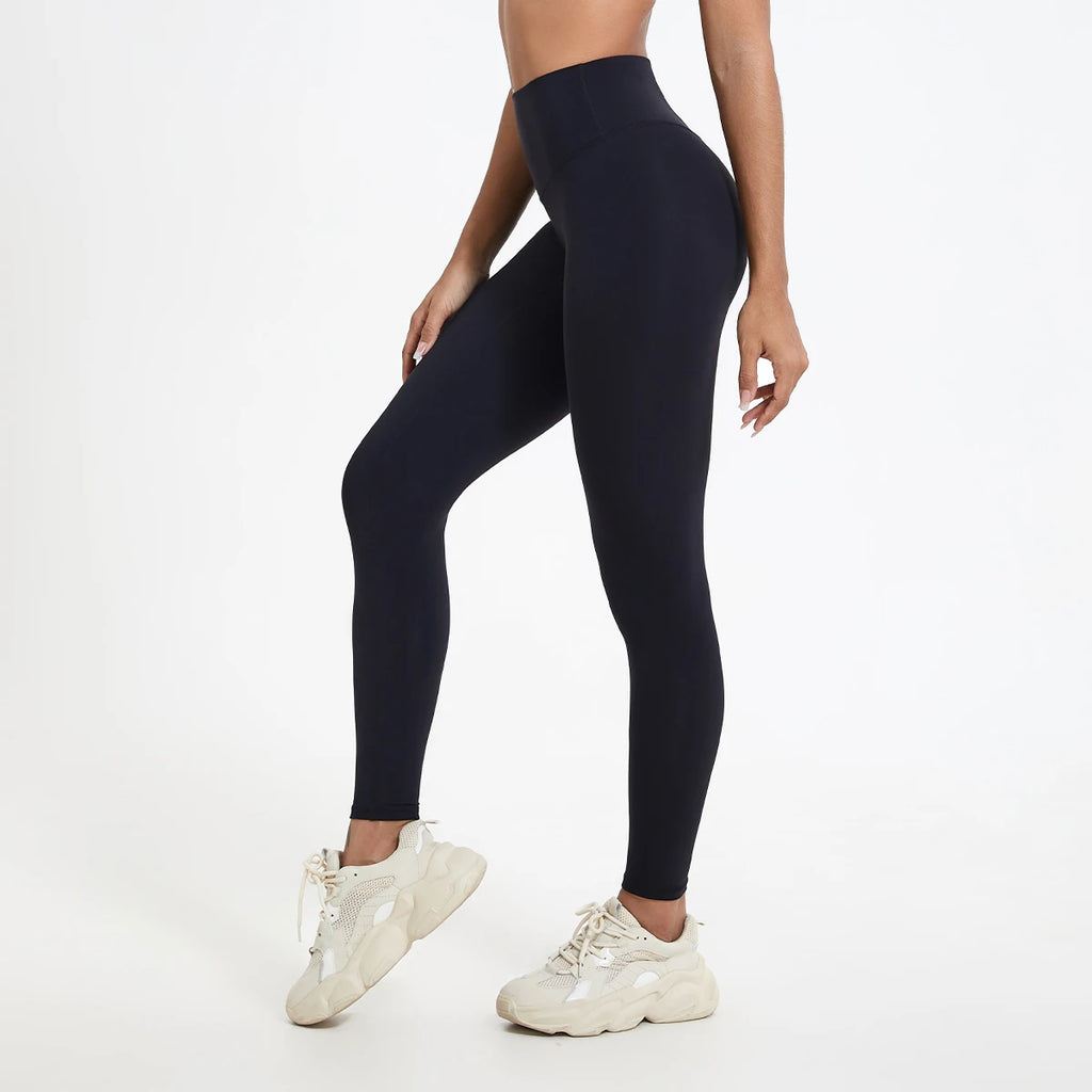 Hearuisavy Super Soft Fabrics High Waist Leggings Quick-Dry Gym Yoga Pants Running Workout Tights Push Up Sports Leggings Women