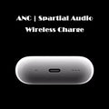 Active Noise Cancelling Wireless Headphones with Immersive Sound Ultra-Low Latency Effortless Wireless Charging for Gym running