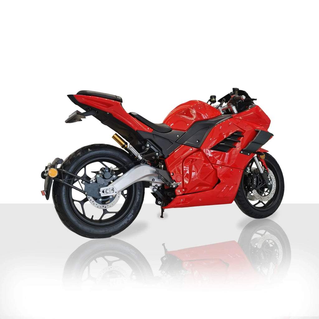 Lithium-ion 72V Center Motor 4000W Fast Speed 130KM/H Chopper Electric Motorcycle