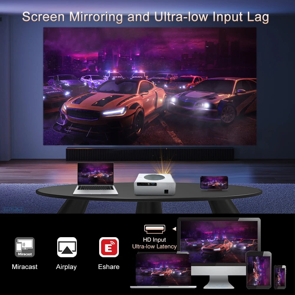 Touyinger Q11 full HD projector 4K 8K led home theater electronic video game equipment projector
