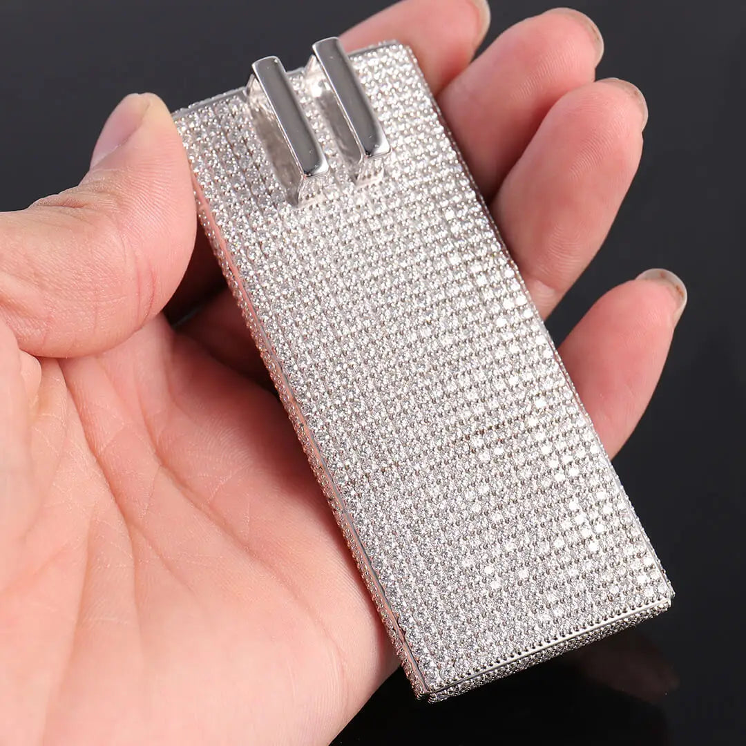 Provence Hip Hop Pendant for Men Moissanite Rapper Custom Jewelry Miami Rock Remote Control Pendant