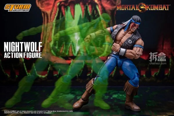 Storm Toys Genuine Mortal Kombat Series Sub Zero Scorpion Nightwolf Fighting Game Collection 1/12 Action Figures Model Toys