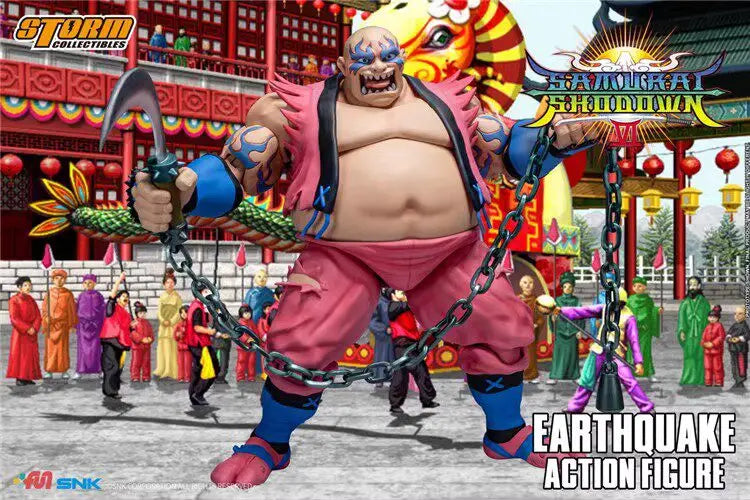 In Stock Storm Toys Samurai Shodown VI EARTHQUAKE SNSS05 Model Anime Toy Figure Collection