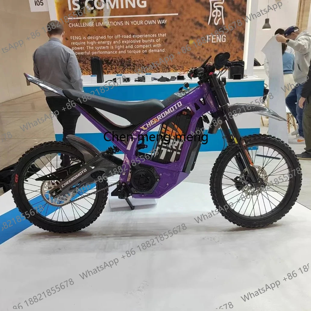 Offroad Electric Dirt Bike Electric Bike-3000w 6000w Mid Drive Dirtbike Full Suspension Fast E-bike off Road