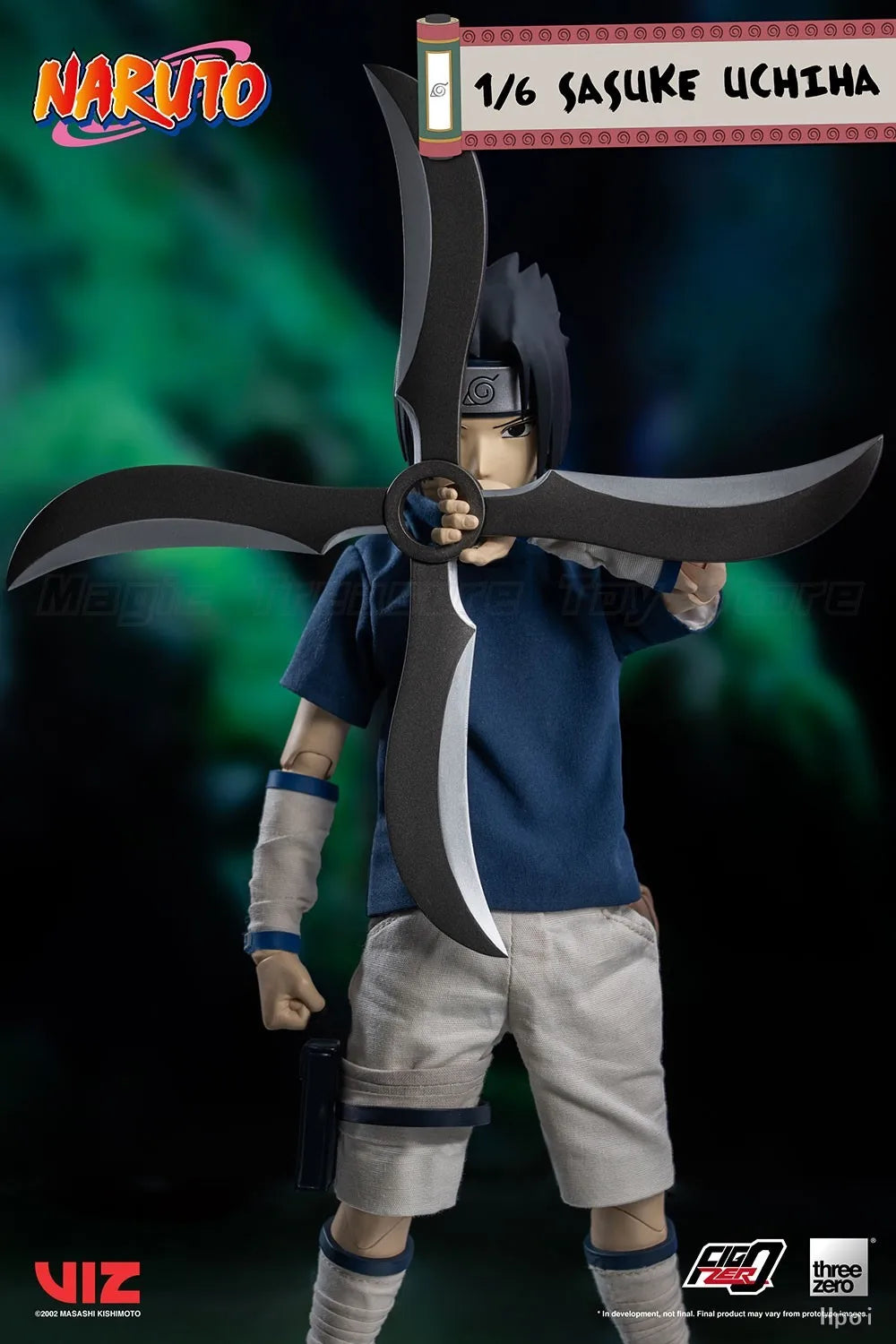 【In Stock】Threezero FigZero NARUTO Uchiha Sasuke1/6 Scale  Action Figure