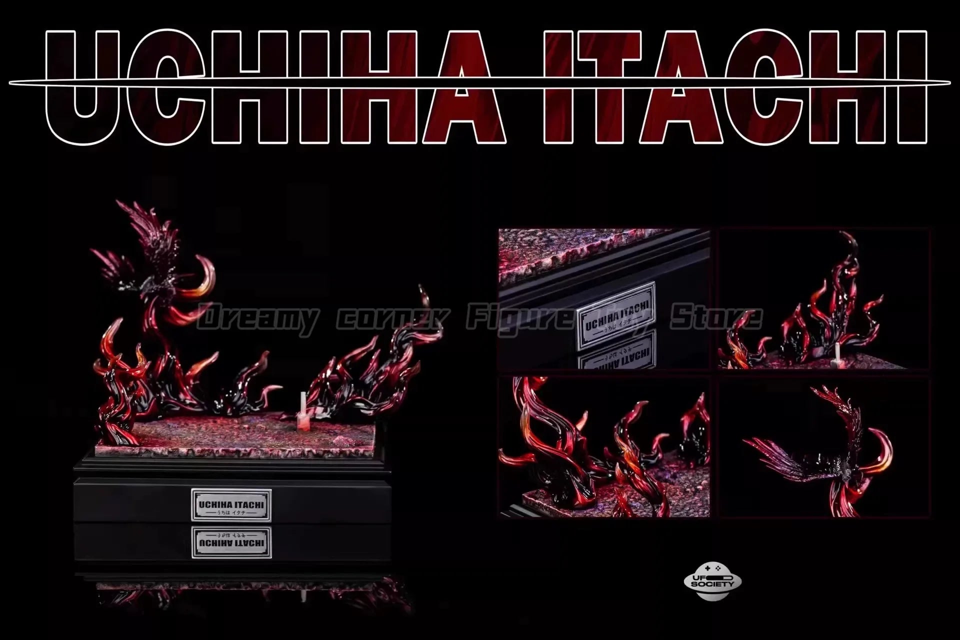 【In Stock】Original Ufo Society NARUTO Uchiha Itachi 1/6 Scale Figure Collection Toy Model